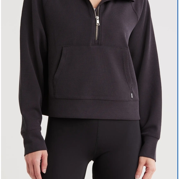 DKNY Women's Half-Zip Pullover Sweatshirt Size XL - Picture 5 of 12